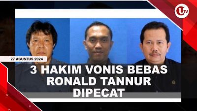 [VIDEO] Komisi Yudisial Sanksi Pemecatan 3 Hakim Vonis Bebas Ronald Tannur