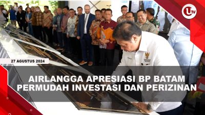 [VIDEO] Kepala BP Batam dan Menko Perekonomian Resmikan Wiraraja Industrial Park