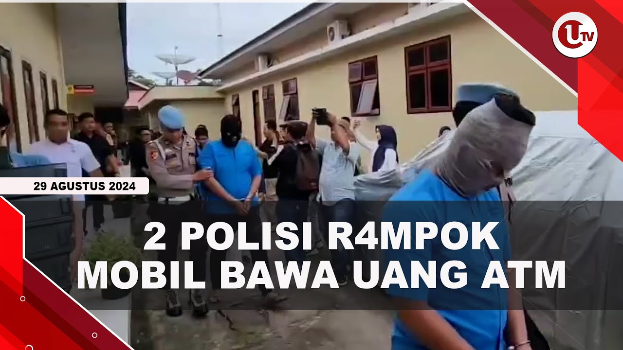 Terlilit Utang, 2 Oknum Polisi Rampok Mobil ATM Senilai Rp2,7 Miliar