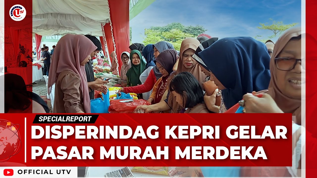Disperindag Kepri Gelar Pasar Murah Merdeka di Karimun