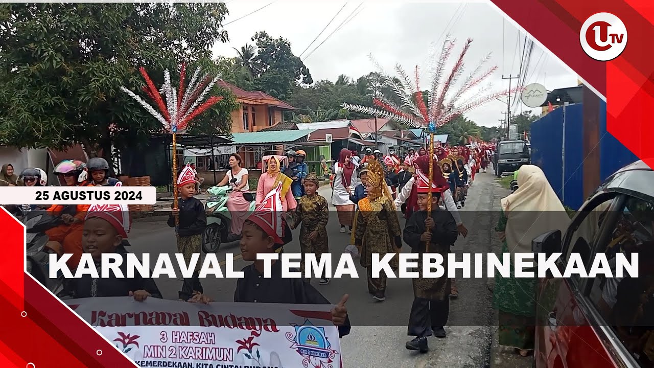 Min 2 Karimun Gelar Karnaval Pakaian Adat