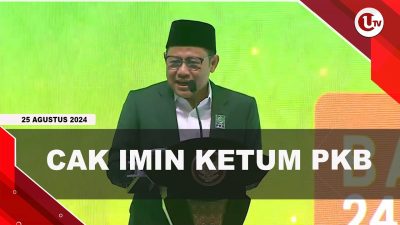 [Video] Terpilih Aklamasi, Cak Imin Kembali Jadi Ketua Umum PKB