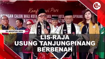 [Video] Daftar ke KPU, Lis-Raja Usung Tanjungpinang Berbenah