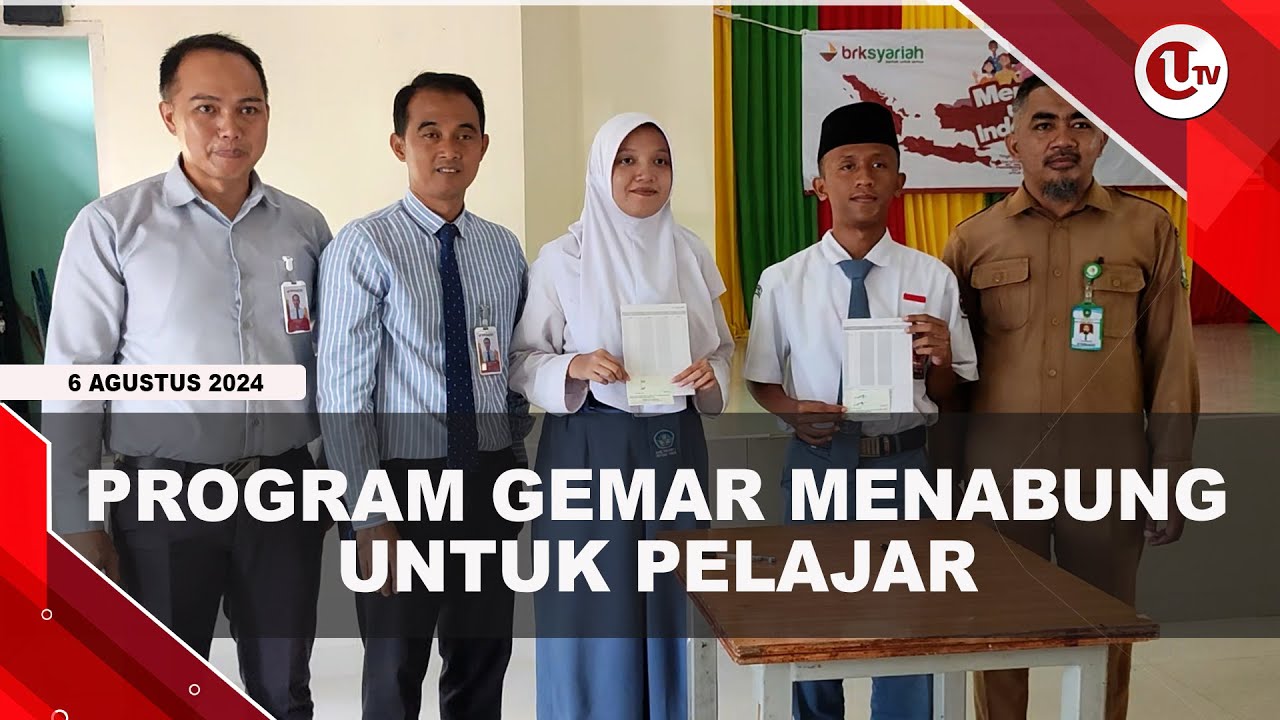 BRK Syariah Bintan Edukasi Pelajar Agar Menabung Sejak Dini