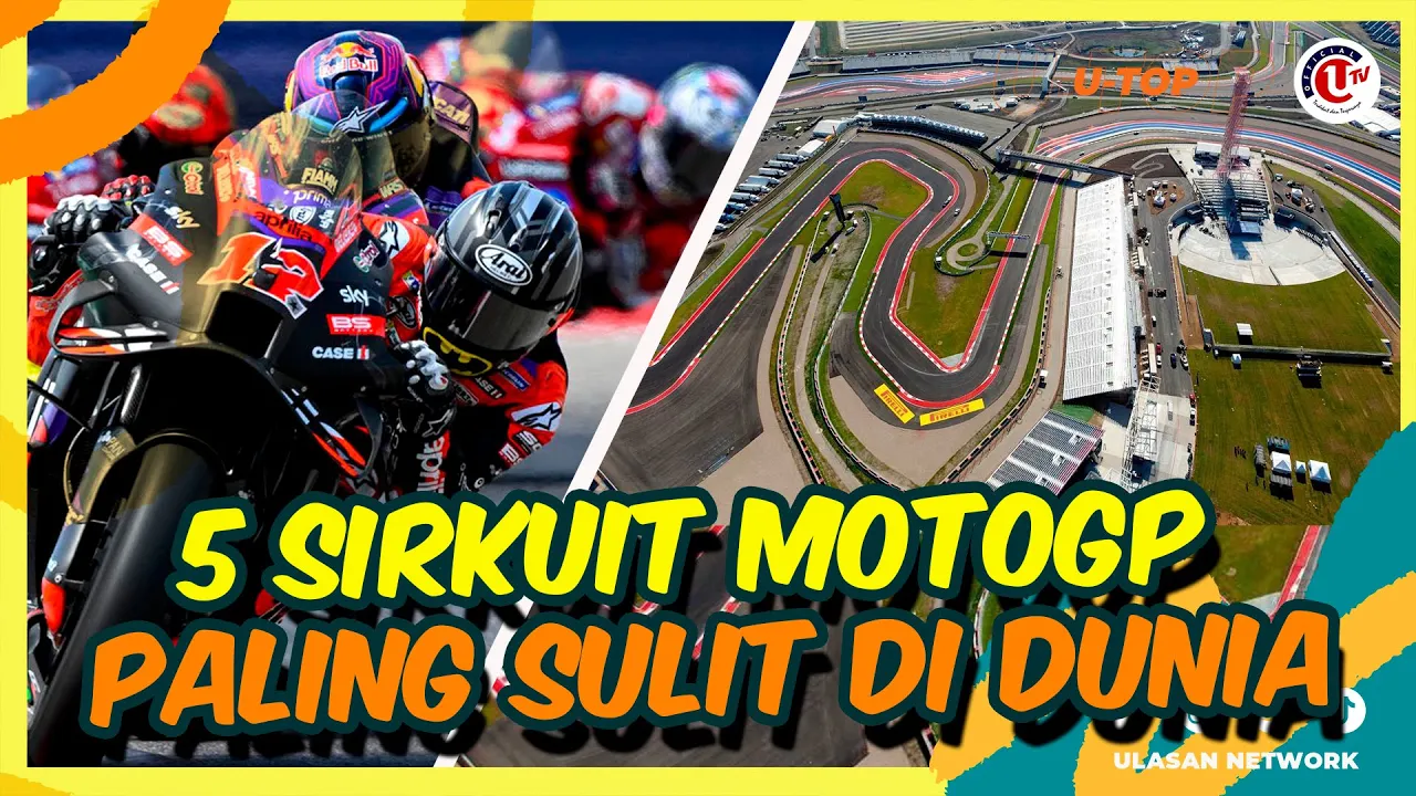 5 Sirkuit MotoGP Paling Sulit di Dunia