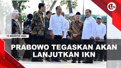 [VIDEO] Di Hadapan Jokowi, Prabowo Pastikan Lanjutkan IKN