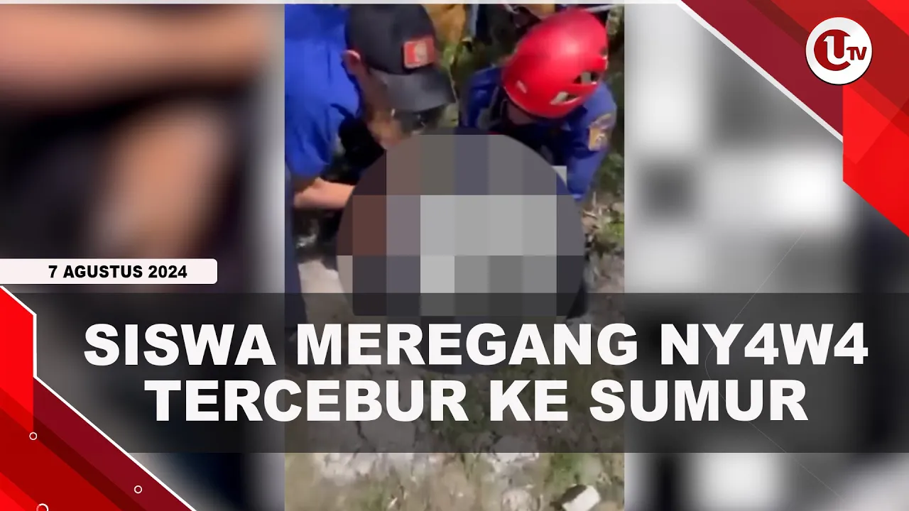 Hendak Bolos, Siswa Meregang Nyawa Tercebur ke Sumur