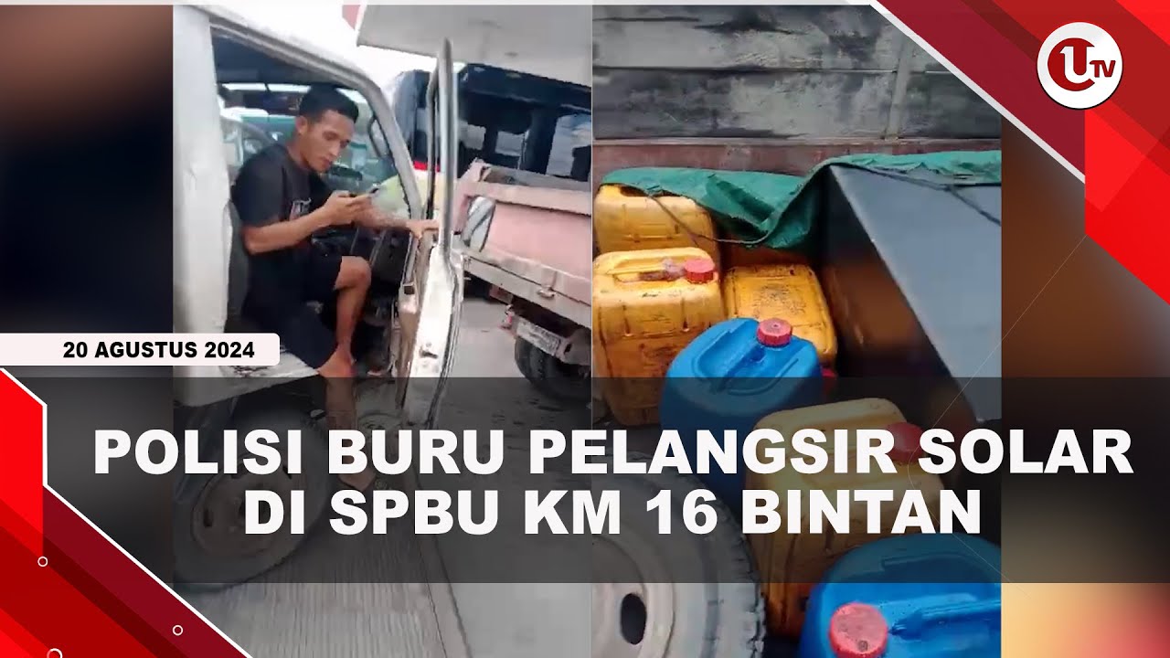 Pelangsir Solar Kepergok Hendak Isi BBM di SPBU Km 16 Bintan