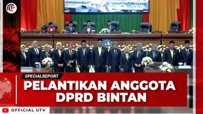 [VIDEO] 25 Anggota DPRP Bintan Resmi Dilantik