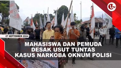 [VIDEO] Aliansi Mahasiswa Pemuda Batam Dan Gasnizun Desak Kapolresta Barelang