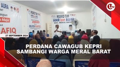 [VIDEO] Cawagub Kepri Sambangi Warga Meral Barat
