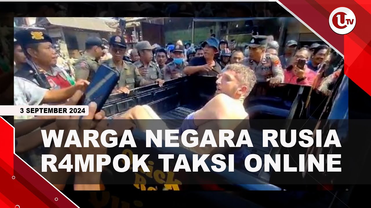 WNA Asal Rusia Diamuk Massa Hendak Rampok Tkasi Online
