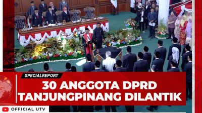 [VIDEO] Suasana Paripurna Pelantikan Anggota DPRD Tanjungpinang Periode 2024-2029