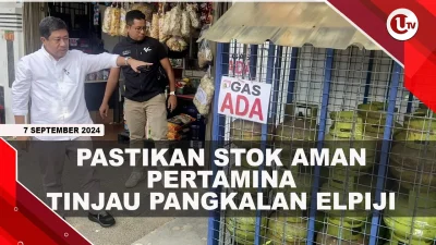 [VIDEO] Pastikan Stok Aman, Pertamina Tinjau Pangkalan Elpiji 3 Kg di Batam