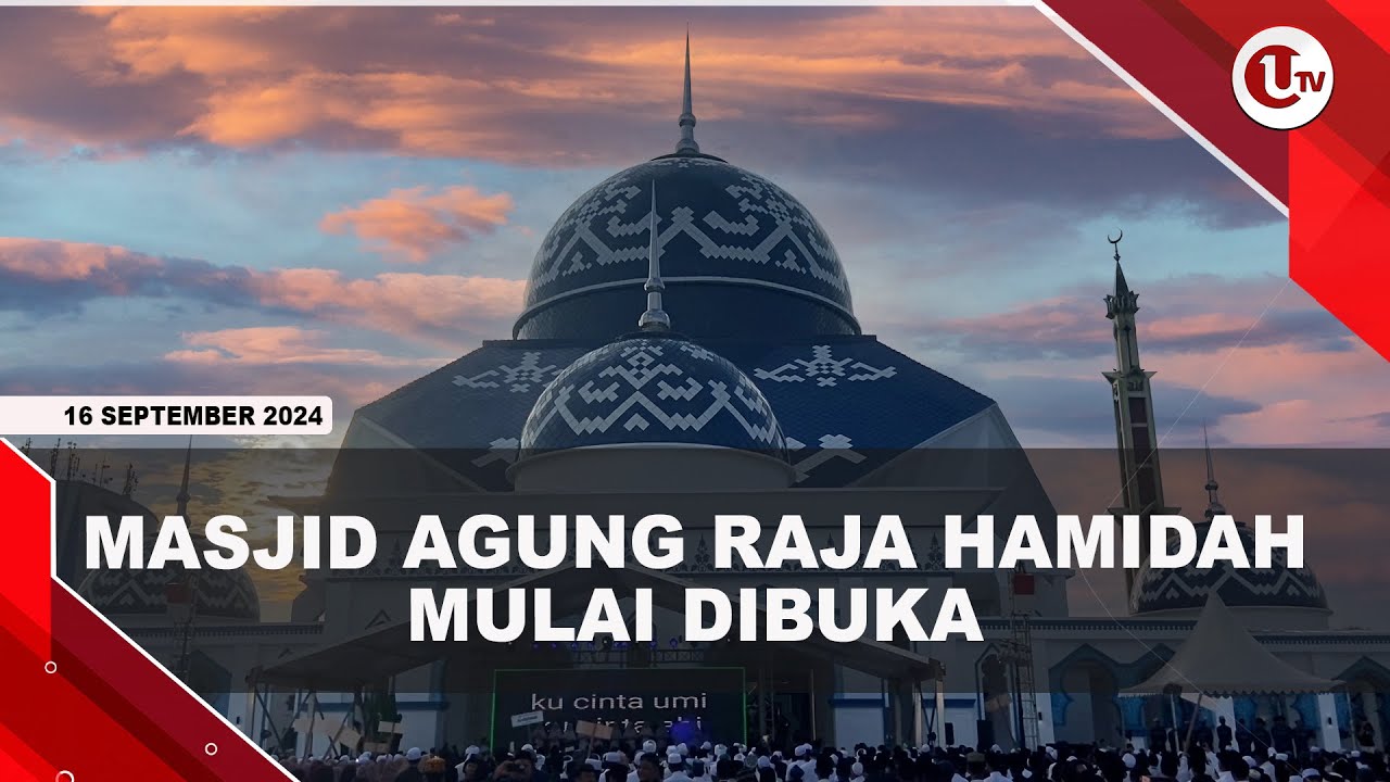 Kepala BP Batam Resmikan Masjid Agung Raja Hamidah