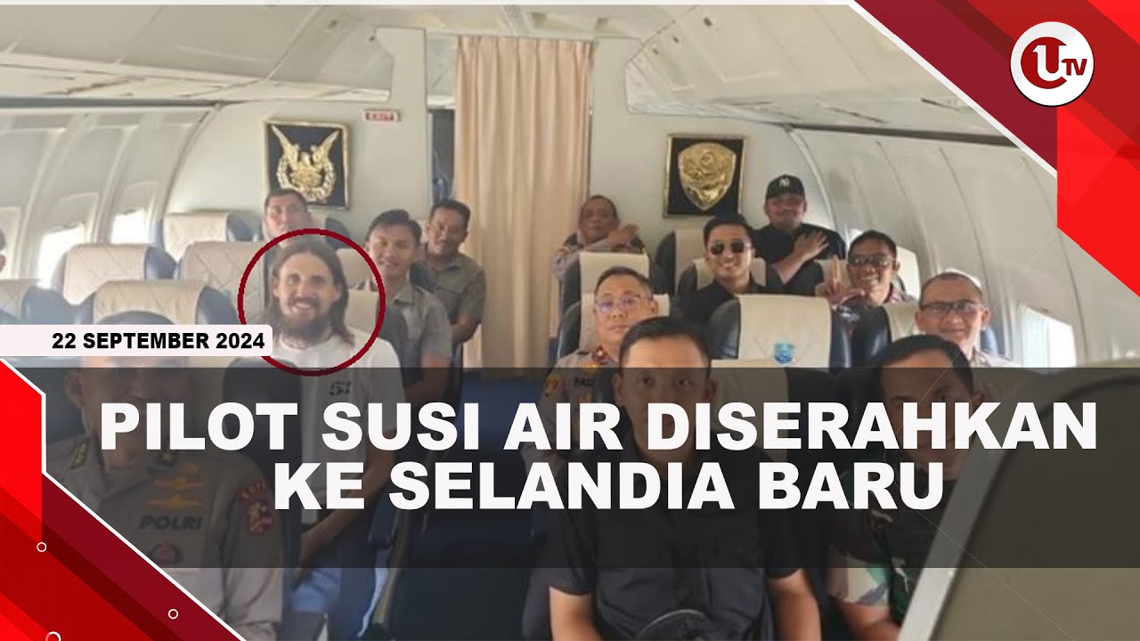 Pemerintah RI Serahkan Pilot Susi Air Philip Mehrtens