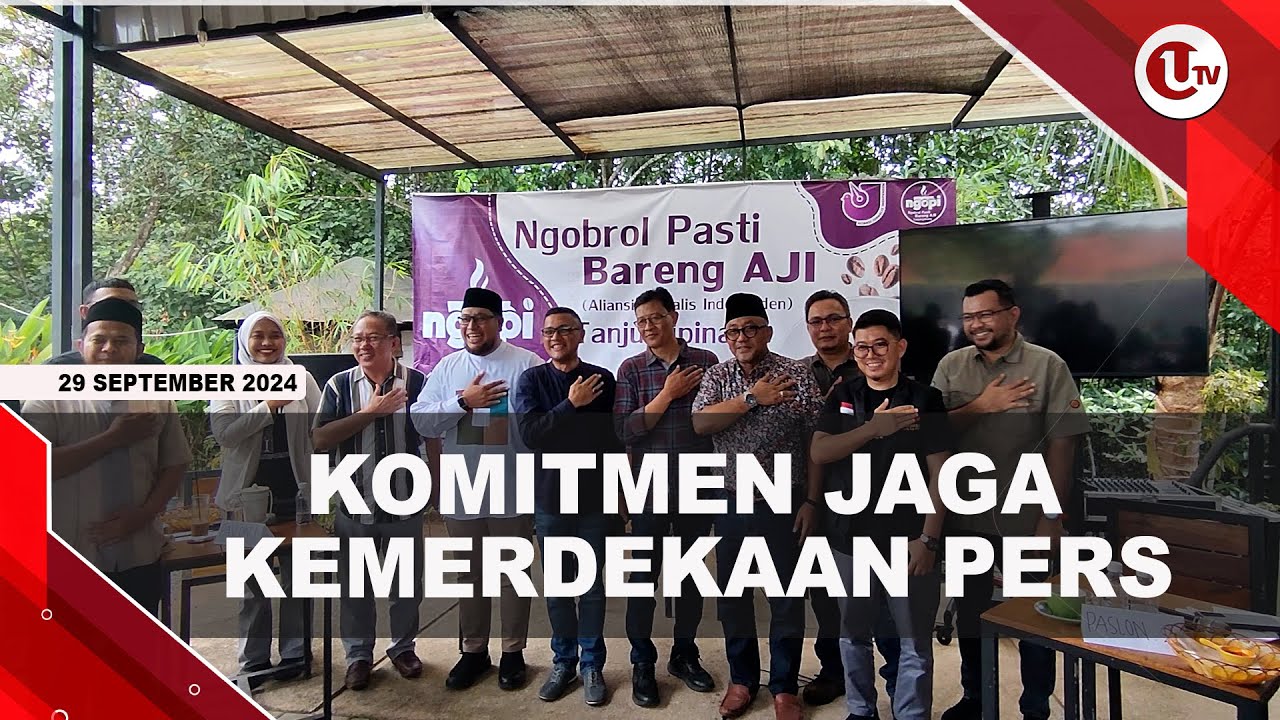 Lis dan Rizha Komitmen Jaga Kemerdekaan Pers