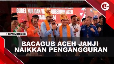 [VIDEO] Viral, Bacagub Aceh Akan Naikkan Angka Pengangguran
