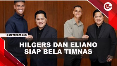 [VIDEO] DPR Setujui Naturalisasi Mees Hilgers Dan Eliano reijnders