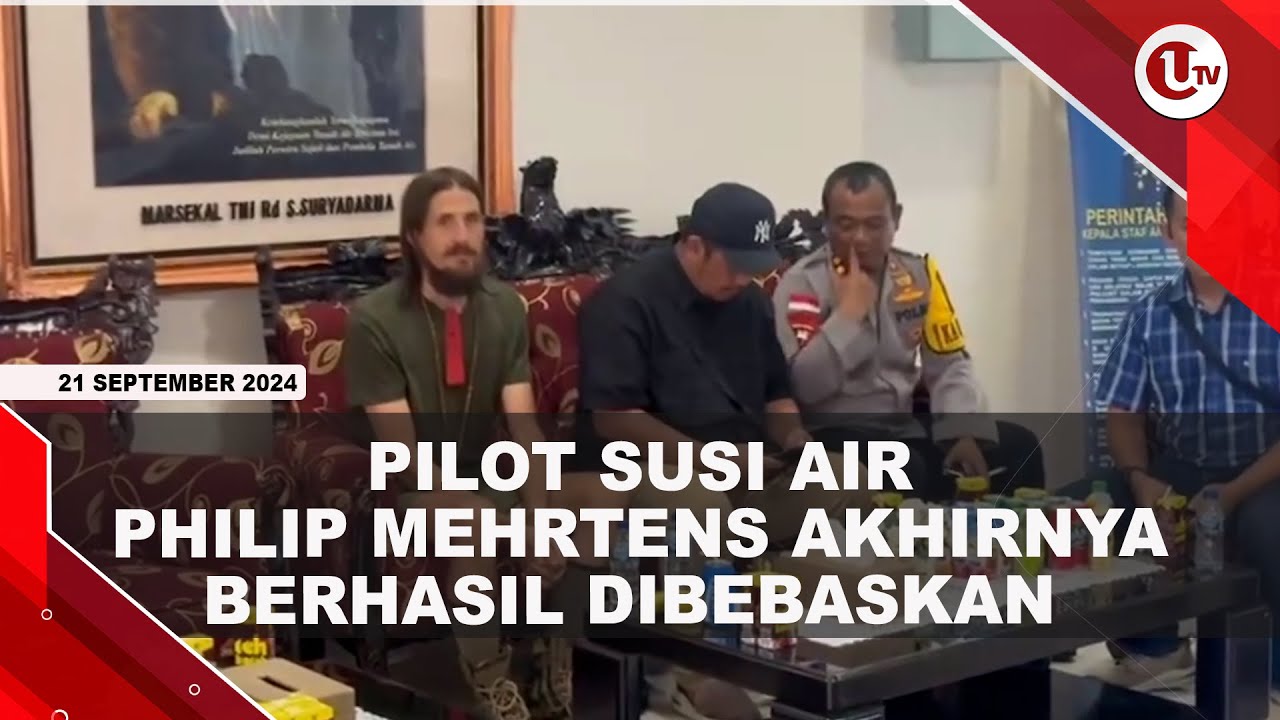 Pilot Susi Air Philip Mehrtens Akhirnya Berhasil Dibebaskan