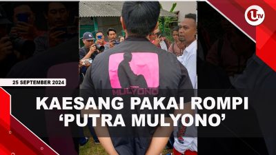 [VIDEO] Bagi Susu Dan Buku, Kaesang Pakai Ropi ‘Putra Mulyono’
