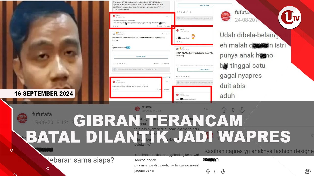 Kontroversi Akun FufuFafa, Gibran Terancam Batal Dilantik