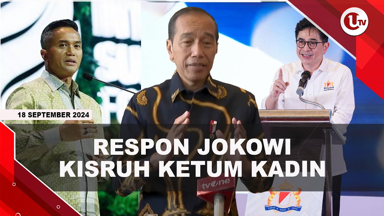 Jokowi Minta Kisruh Ketum Kadin Tak Dilemparkan Kepadanya