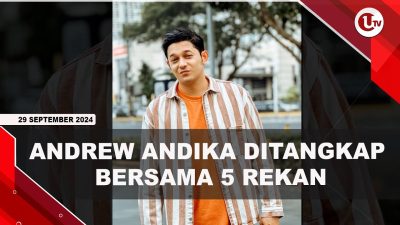 [VIDEO] Aktor Andrew Andika Ditangkap Kasus Narkoba