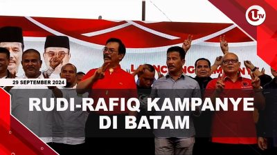 [VIDEO] Ribuan Warga Padati Kampanye Rudi-Rafiq di Batam