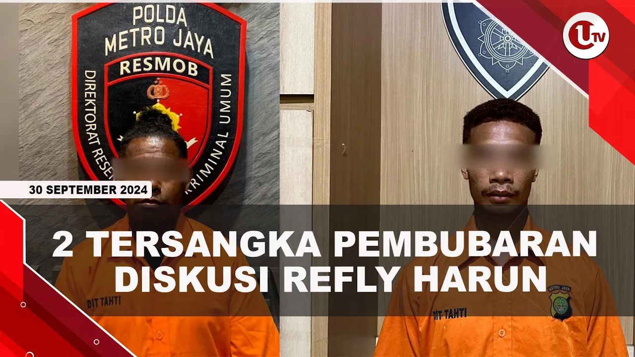 Polisi Tetapkan 2 Tersangka Pembubaran Diskusi Forum Tanah Air