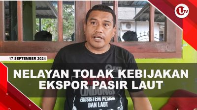 [VIDEO] Nelayan Bintan Tolak Kebijakan Pemerintah Soal Ekspor Pasir Laut