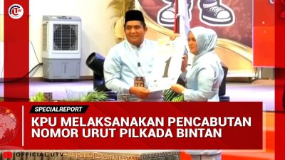 [VIDEO] KPU Melaksanakan Pencabutan Nomor Urut Pilkada Bintan | U-NEWS SPECIAL REPORT