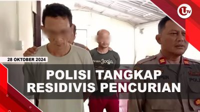 [VIDEO] Polisi Tangkap Residivis Pencurian