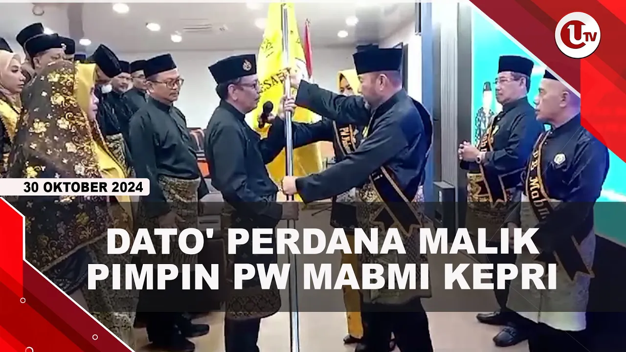 Prof. Dato' Perdana Malik Pimpin PW MABMI Kepri Hingga 2029