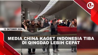 [VIDEO] Media China Kaget Indonesia Tiba di Qingdao lebih Cepat