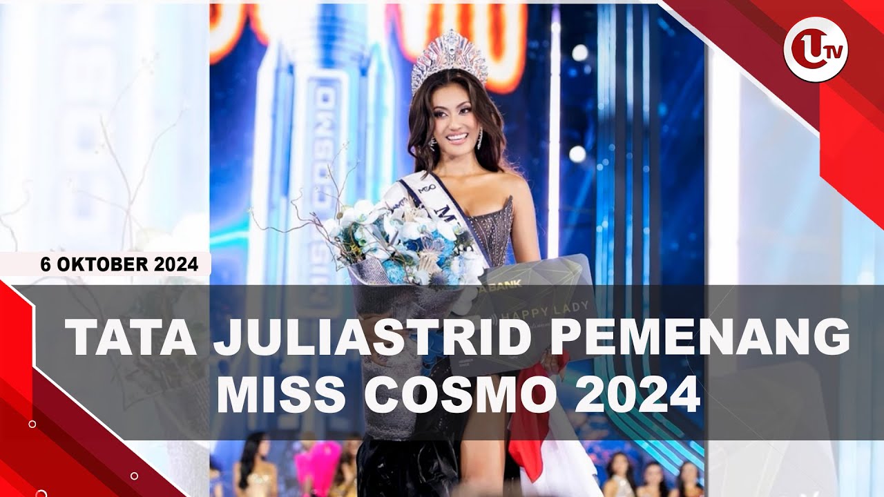 Puteri Indonesia Tata Juliastrid Pemenang Miss Cosmo 2024
