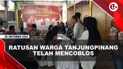 [VIDEO] Ratusan Warga Tanjungpinang Telah Mencoblos