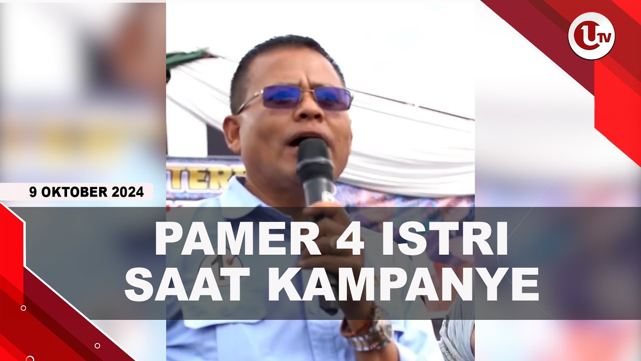 Calon Kepala Daerah Kenalkan 4 Istrinya Saat Kampanye