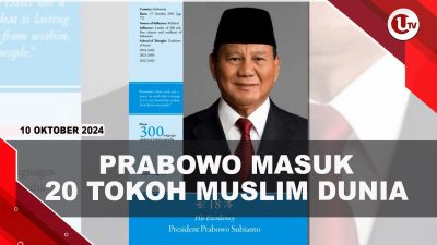 [VIDEO] Prabowo Masuk 20 Tokoh Muslim Berpengaruh di Dunia 2025