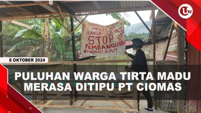 [VIDEO] Dirikan Kandang di Pemukiman, Warga Merasa Ditipu PT Ciomas