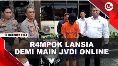 [IVDEO] Perampok Rumah Lansia Ngaku Untuk Biaya Nikah Dan Judi Online
