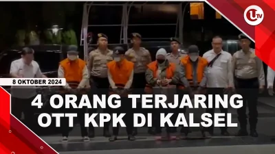 [VIDEO] KPK OTT Orang Serta Sita Rp10 Miliar di Kalsel