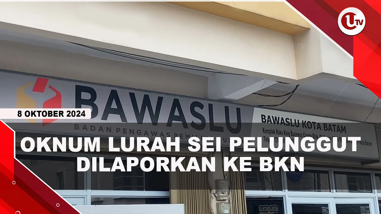 Oknum Lurah Sei Pelunggut Terbukti Langgar Netralitas ASN