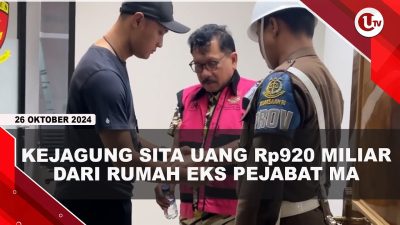 [VIDEO] Kejagung Sita Uang Rp920 Miliar Dari Rumah eks Pejabat MA Zarof Ricar