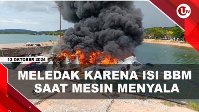 [VIDEO] Polisi Ungkap Penyebab Ledakan Speedboat Cagub Malut