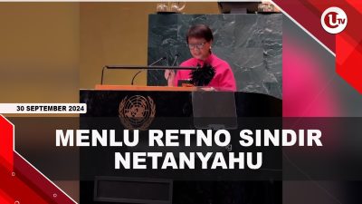 [VIDEO] Menlu Retno Sindir Netanyahu Saat Pidato di PBB