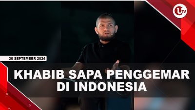 [VIDEO] Khabib Nurmagomedov Sapa Penggemar Gunakan Bahasa Indonesia