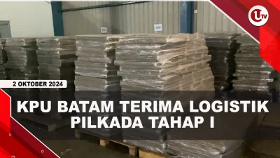 [VIDEO] KPU Batam Terima 5 Item Logistik Pilkada Tahap I