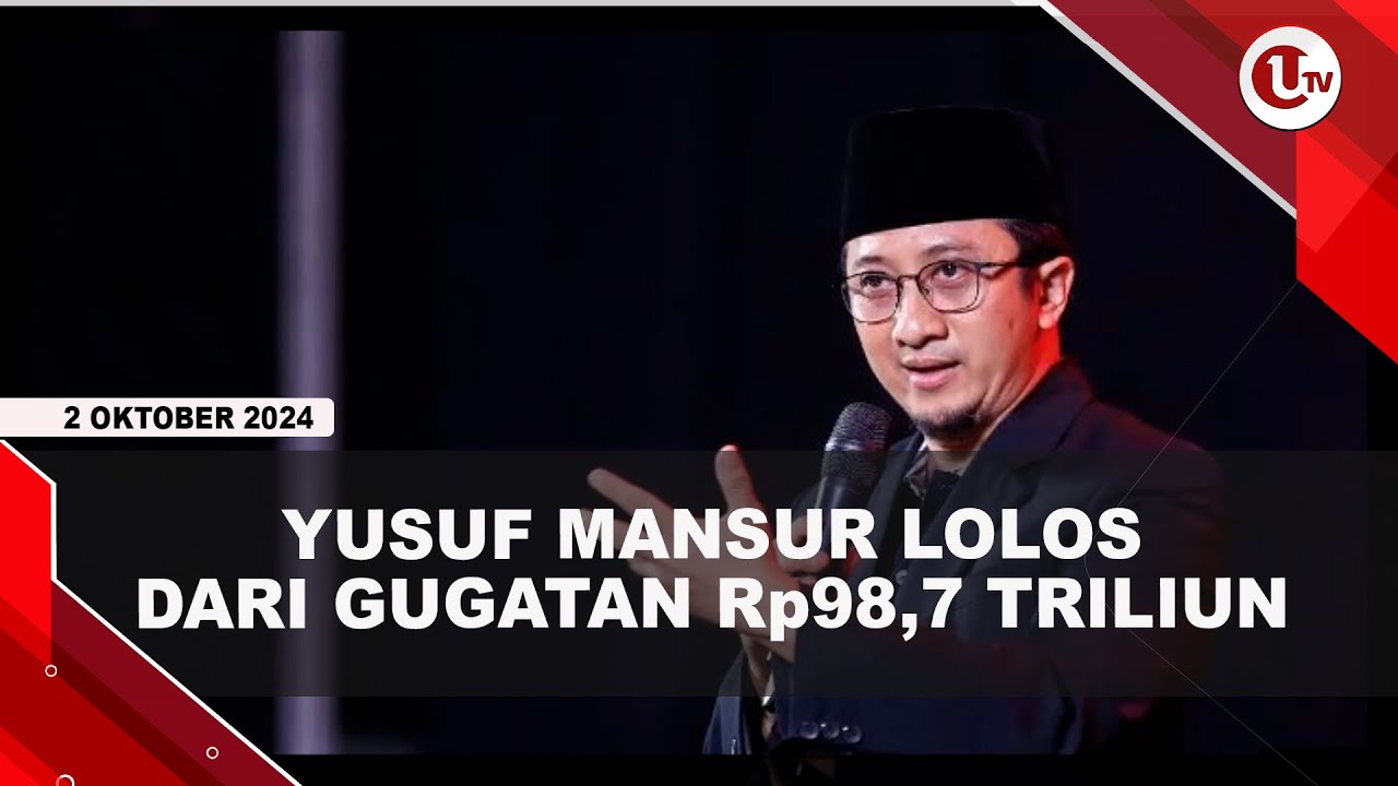 Menang Kasasi, Yusuf Mansur Lolos Dari Gugatan Rp98,7 Triliun