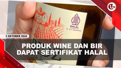 [VIDEO] Heboh Nama Produk Bir Hingga Wine Dapat Sertifikasi Halal